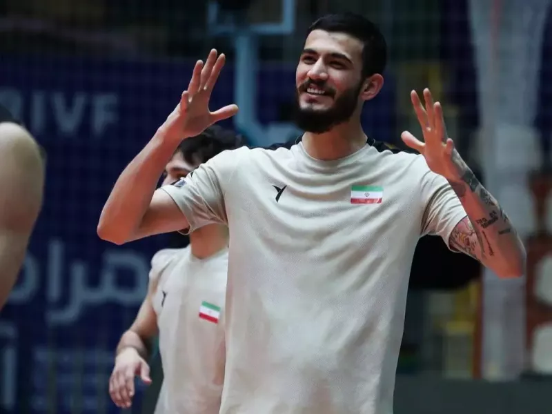خنده به چهره ملیپوش والیبال ایران برگشت