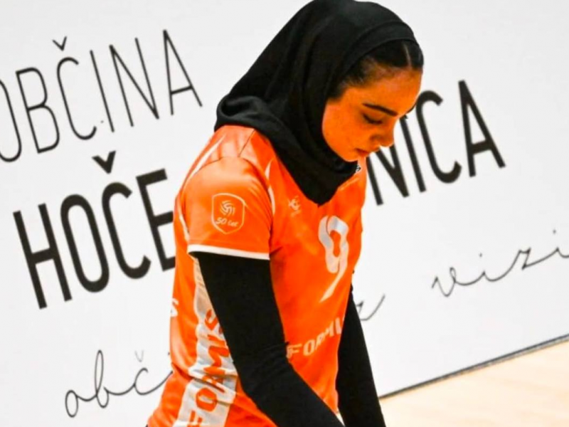 تنها لژیونر زن والیبال یار کمکی نماینده ایران در آسیا