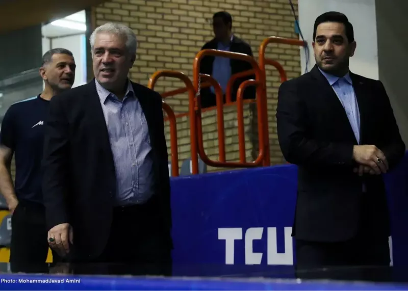 رئیس و عطایی، تماشاگران ویژه تمرین تیم ملی