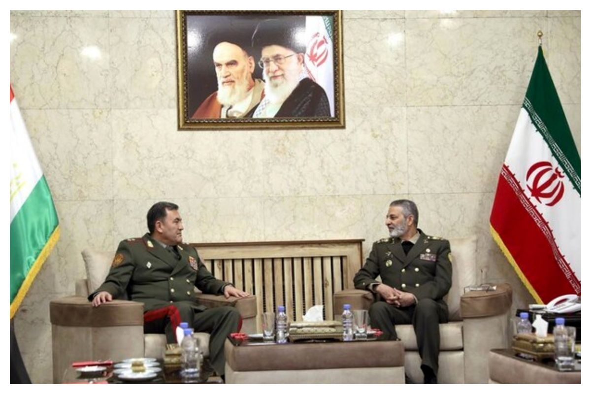 دیدار و رایزنی سرلشکر موسوی و وزیر دفاع تاجیکستان