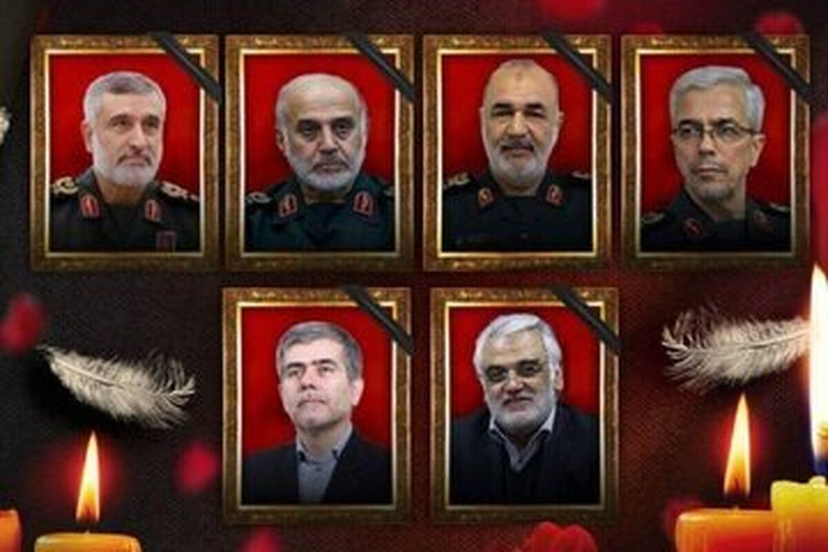 تاریخ تشییع پیکر شهدای جنگ ۱۲ مشخص شد