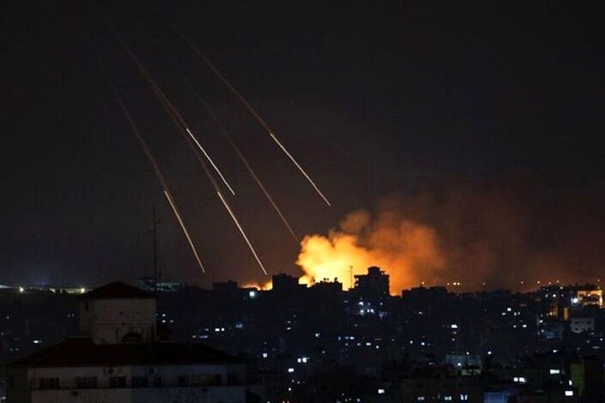 شلیک موشک از نوار غزه به سمت دو شهرک‌ اسرائیلی