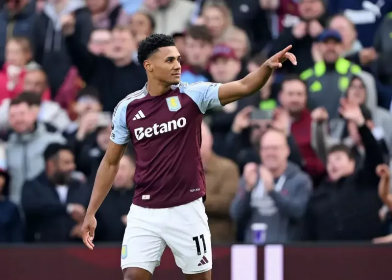 جواب مهاجم ویلا به امری: گلزنی در ثانیه 33