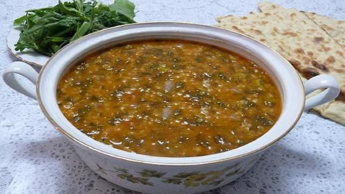 طرز تهیه  آش ترش مازندران ، یک آش خوشمزه و اصیل