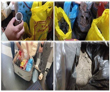 کشف کیفهای حاوی طلا و نقره قاچاق در ایستگاه راهآهن این شهر