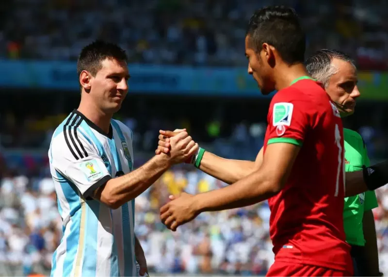 رونالدو نه، فقط مسی میتوانست به ایران گل بزند