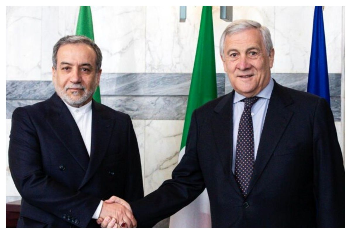 توئیت وزیر خارجه ایتالیا پس از دیدار با عراقچی