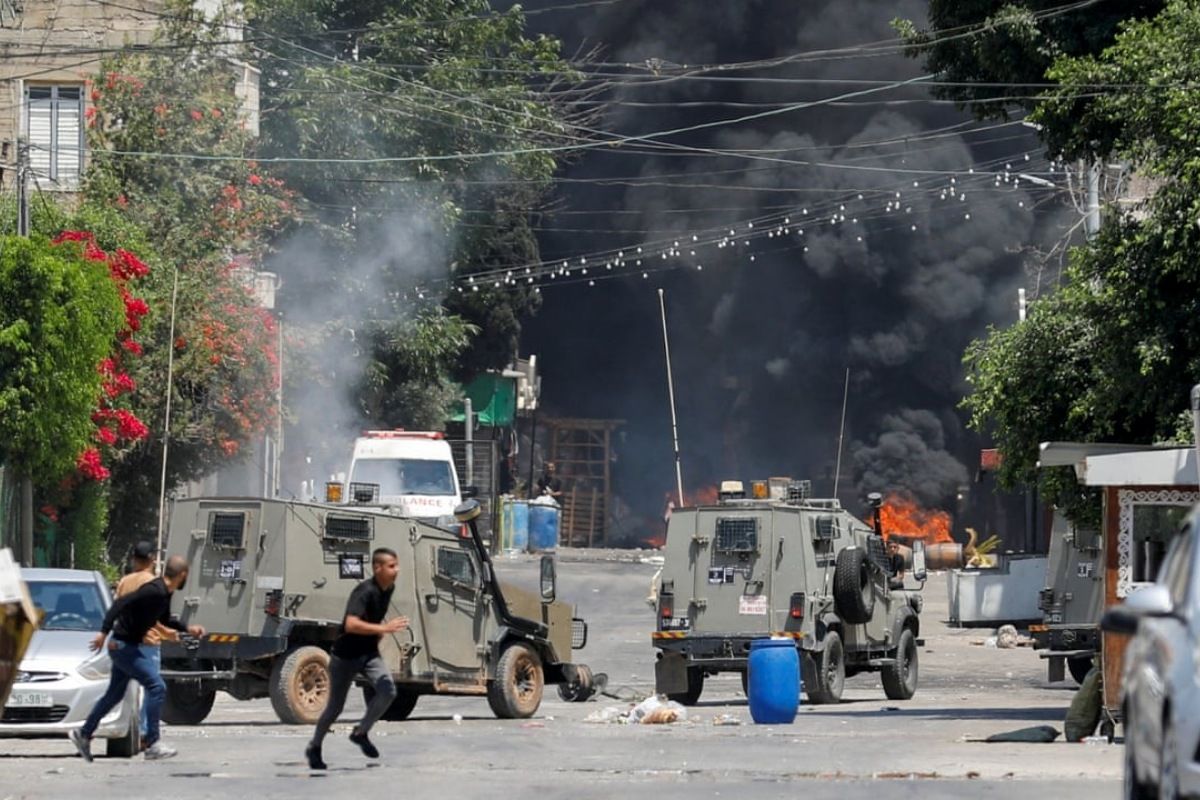 یورش نظامیان اسرائیل به کرانه باختری