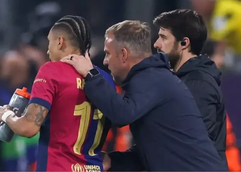 جو خراب رختکن بارسا: کسی جشن نگرفت