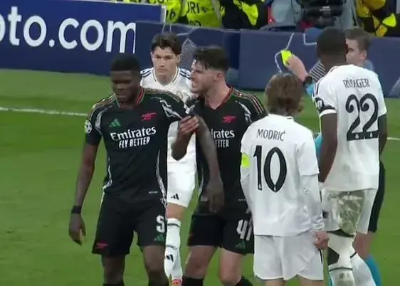 خشم رایس از هافبک آرسنال: این چی بود!