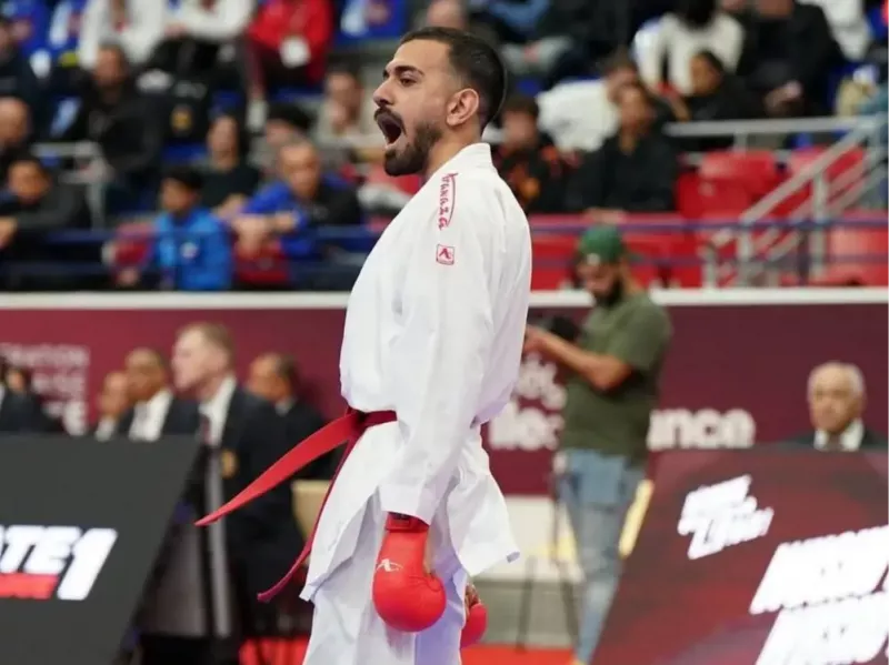 مدال برنز لیگ جهانی مصر بر گردن مسکینی