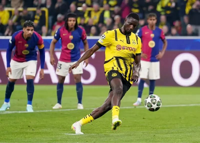 گزارش زنده: دورتموند 2-۰ بارسلونا