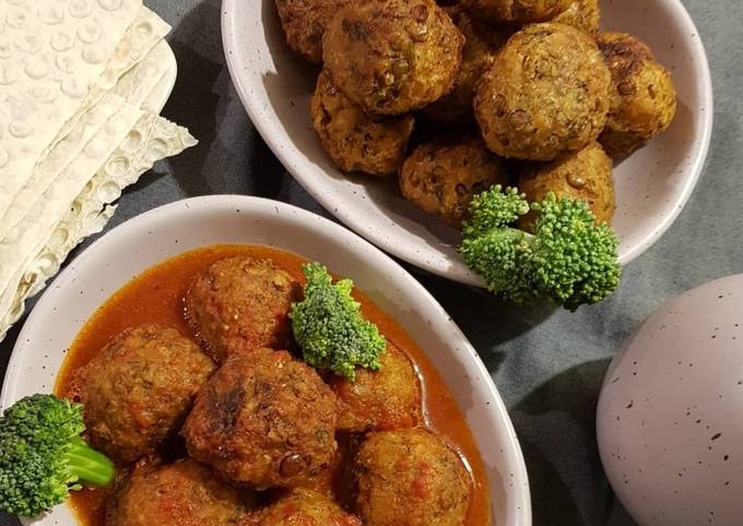طرز تهیه کوفته بلغور و عدس ؛ یک شام جدید و گیاهی
