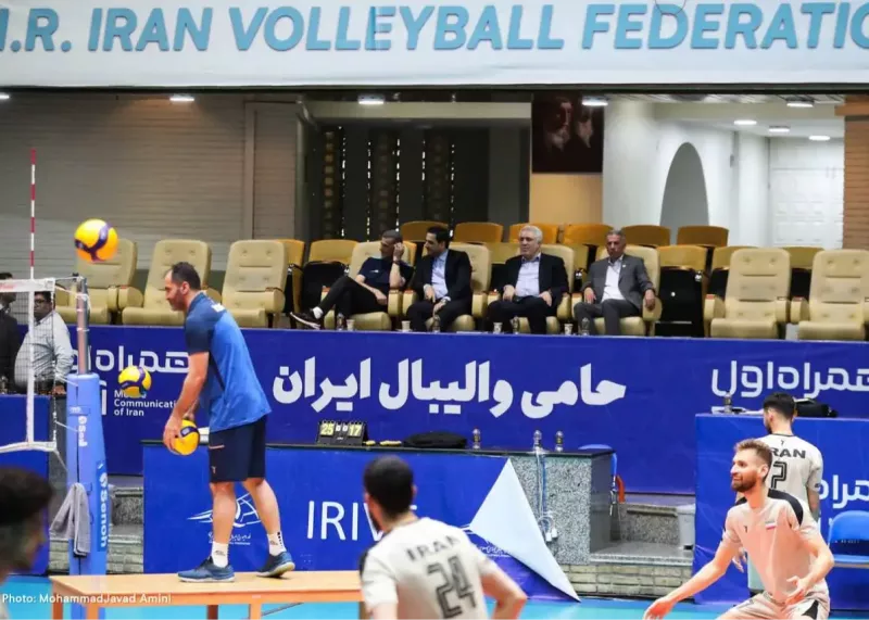 شروع فاز جدید تمرین تیم ملی والیبال ایران