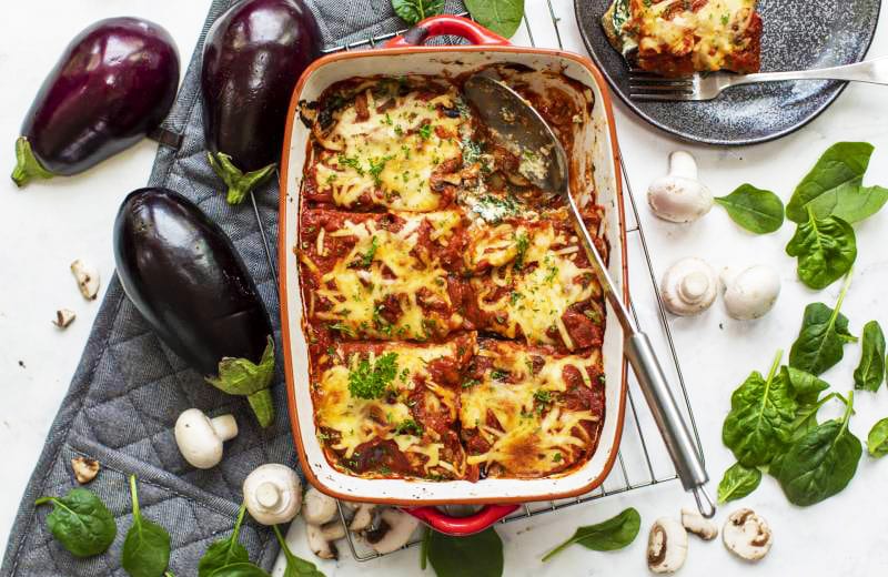 طرز تهیه لازانیا بادمجان خوشمزه + فیلم