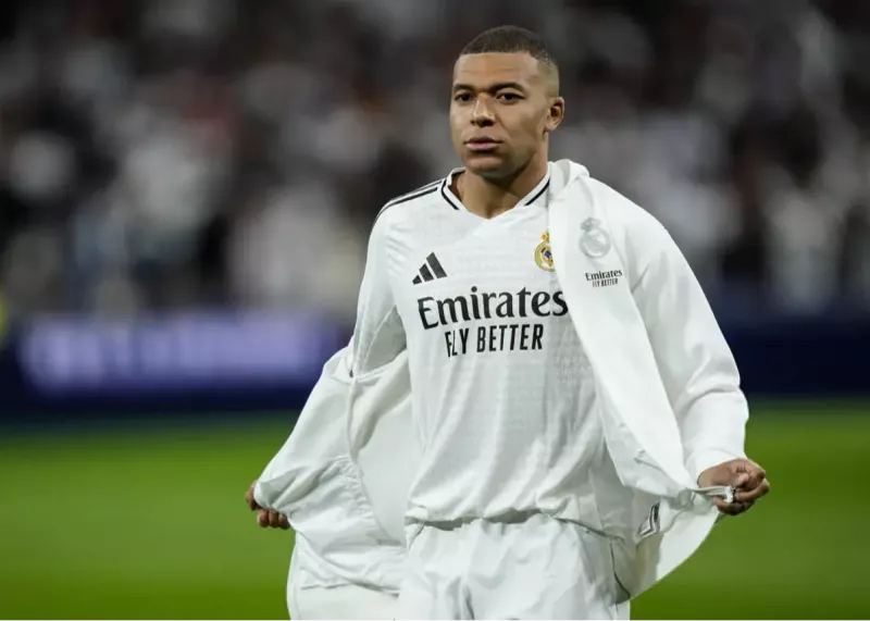 نگرانی جدید رئال: مچ پای ورم کرده کیلیان امباپه!‏