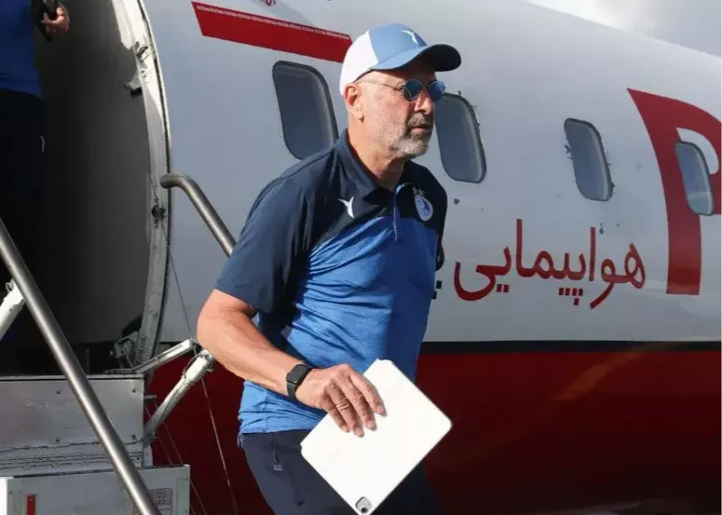 حریف استقلال در هواپیما آنالیز شد (عکس)