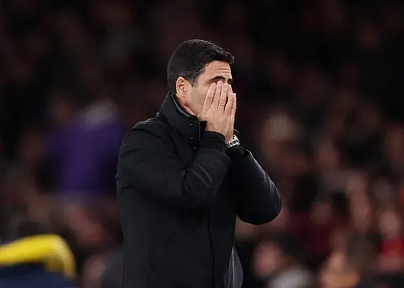 آرسنال ۲-۲ پالاس: عجله آرتتا برای قهرمانی لیورپول