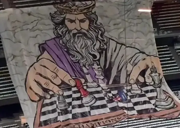 تیفوی باشکوه برنابئو برای استقبال از رئال